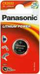 Panasonic 3.0v Button Cell Battery - Cr2032 Cr-2032l-1bp Lithium Button Cell 3v 220mah Single