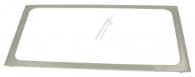 Vegetable Drawer Cover - 42061707 Crisper Glass Shelf(w Frame)-1700(gray) [Vestel]