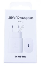 Samsung Charger For Mobile Phone - Ep-ta800nwegeu Samsung Fast Charger Ep-ta800n (without Cable) White