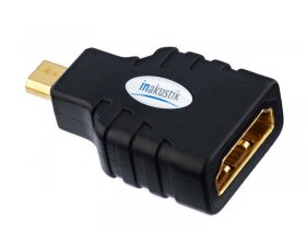 Inakustik Hdmi-jack/hdmi-plug - Premium Hdmi Adapter Fem- Micro Hdmi Male (80) Inakustik Hdmi-jack/hdmi-plug - Premium Hdmi Adapter Fem- Micro Hdmi Male (80)