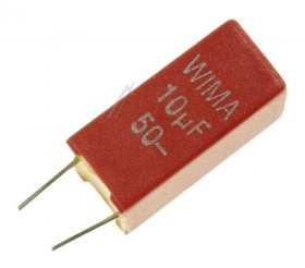 Wima Mks2 Pulse Capacitor - 10uf-50v Mks2-kondensator Rm=5mm Wima Mks2 Pulse Capacitor - 10uf-50v Mks2-kondensator Rm=5mm