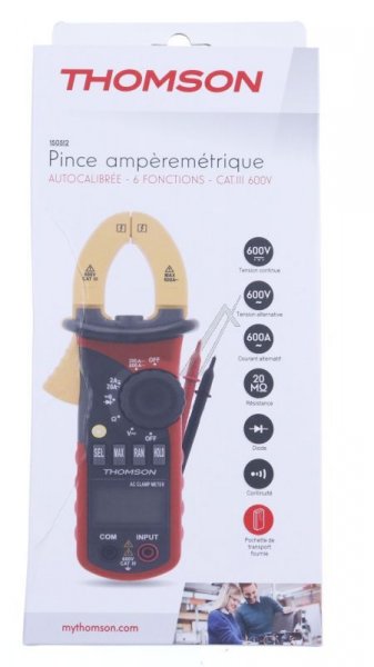 Plier Measuring Tool - Pince AmpÉremÉtrique Pro - 6 Fonctions Cat Iii 600v-600a