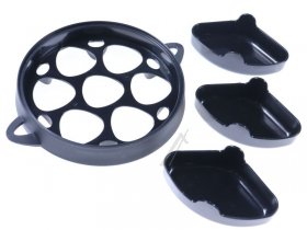 Russell Hobbs Flap - 104871 24138013001 Lid Of The Egg Cooker Egg Holder And Plastic Lid Black