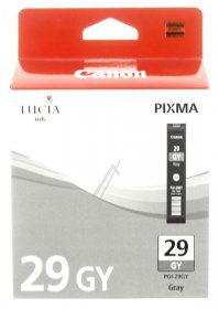 Canon Cartridge - Pgi-29gy 4871b001 Tintenpatrone Grau 36ml Canon Cartridge - Pgi-29gy 4871b001 Tintenpatrone Grau 36ml