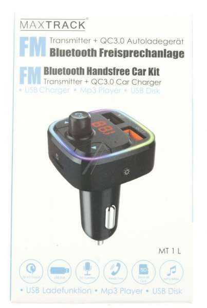 Com Communicator - Bluetooth Fm Transmitter + Qc3.0 Usb Charger