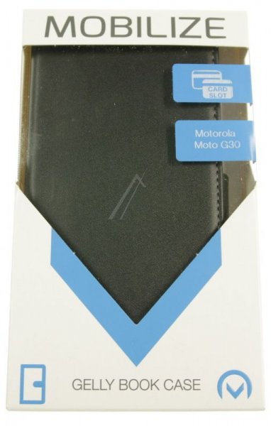 Mobilize Leather Bag Gsm - 27018 Mobilize Classic Gelly Wallet Book Case Motorola Moto G10-g20-g30 Black