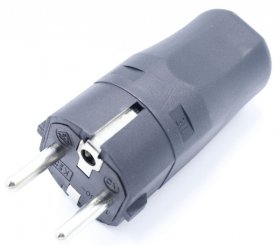 Bachmann Plug - -schutzkontakt-stecker, Schwarz Bachmann Plug - -schutzkontakt-stecker, Schwarz