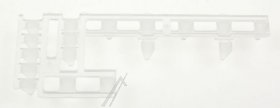 Housing Part - C00507929 488000507929 Cabinet White Gw 52lt Futura [Whirlpool Indesit]