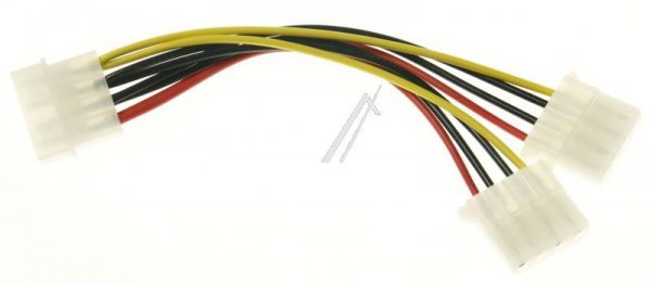 Delock Internal Power Supply Cable - Y-cable Power > 2x 4pin Molex