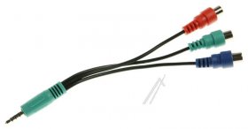 Tp Vision Phono Adapter Audio - 089g 17356gx01 996590002489 Rca Cable 100mm