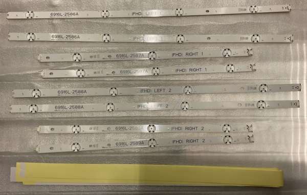 Lg Led backlight bar - Agf30026401 Package Assembly Led Array