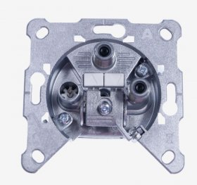 Triax Aerial Outlet Sockets - Eds 322 F Twin-sat-antennensteckdose Eds 322 F Triax Aerial Outlet Sockets - Eds 322 F Twin-sat-antennensteckdose Eds 322 F