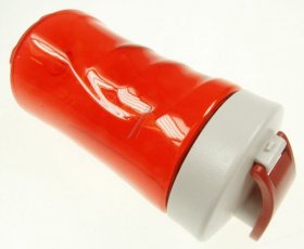 Domo Mixer / Blender Bowl - Beker Met Drinktuit 300ml Rood Domo Mixer / Blender Bowl - Beker Met Drinktuit 300ml Rood