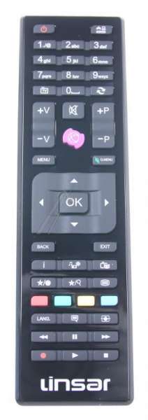 Vestel Ir remote Control - 23307376 R-c 4875 Linsar (gray-s)(black-p)