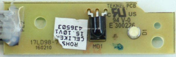 Alba LCD32880HDF - IR - 17LD98-7 - 160210