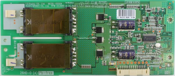 Alba LCD26880HDF - Inverter - 6632L-0550A - PPW-EE26HD-0 - Rev1.1 - 26HD-0