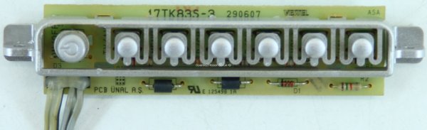 Acoustic Solutions LCD37761HDF - Buttons - 17TK83S-3 - 290607
