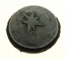 Atag Button - 38702660 Schakelmembraan Zwart