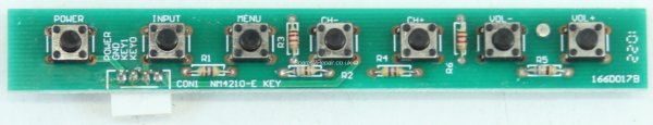 Baird CN55BAIR - Buttons - 166D017B - NM4210-E KEY (Without Plastic)