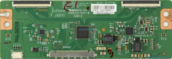 Baird TI3208DLEDBH - T-Con - 6871L-3210F - 6870C-0438A - LC470EUN-SFF1_Control_Ver 1.0