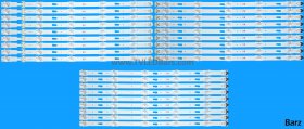 Samsung LED Backlight Array Samsung BN96-40275A + BN96-40276A + BN96-40277A 70" LM41-00331A LM41-00332A LM41-00333A 27pcs