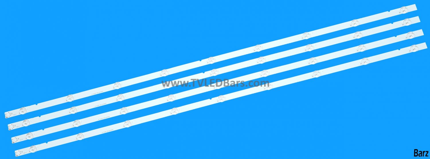 Barz LED Backlight Array LG 49UJ630V 49UN71006LB 49UN73006LA AGM76330303 SDL490W0 LD0-B11 -B20 -B24 JL.D49091330-001FS-M 4pcs