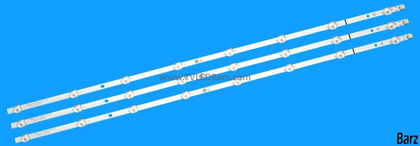 Vestel LED Backlight Array Vestel 39" VES385WNDP-2D-N01 VES395WNDP-2D-N01 RF-CF385001SE30-0801 JL.D38581330-078CS-M 3pcs