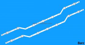 Samsung LED Backlight Array Samsung UE32M5000 BN96-43667A 32" CY-JM032BGLR2V CY-JM032BGER2V V7DN-320SM1-R1  2pcs