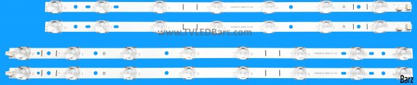 Barz LED Backlight Array TCL 55RP620K 55P618 LVU550NDEL CS9W38 V1 4C-LB5515-ZM02J 2/4pcs