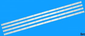 Barz LED Backlight Array Hisense LTDN40D36TUK LTDN40E139TUK 40"JHD400GF-E32 LBM400P1101-AR-1(0) 4pcs