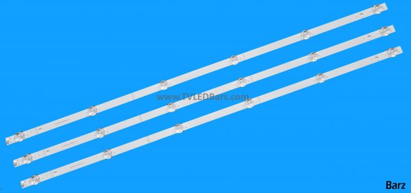 Barz LED Backlight Array Hisense 43A6GTUK 43A6KTUK 43A6HTUK 43A63HTUK 43A6BGTUK 43" HD425Y1U71-T0L1 HD425Y1U52-T0L1 CRH-BXBT43Y1303006030AKREV1.0 3pcs