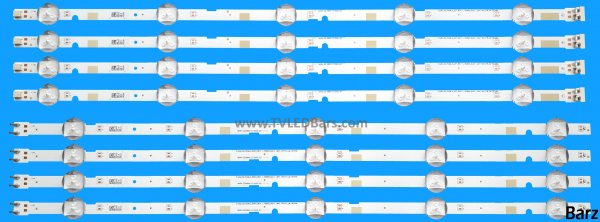 Barz LED Backlight Array Samsung UE49M5000AKXXU BN96-37774A + BN96-37775A 49" CY-JM049BGEV2H CY-JM049BGEV1H V5DN-500SMA-R1 + V5DN-500SMB-R1 8pcs