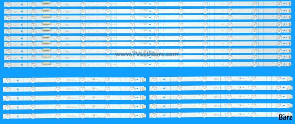 Hisense LED Backlight Array Hisense 65U7QFTUK 65" JHD650X3U81-TAB1 SH65D18L-ZC42AG-26 + SH65D18R-ZC42AG-26 LB65085 V0 + V1 20pcs