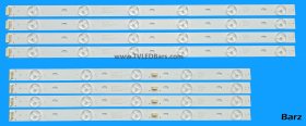 Barz LED Backlight Array Polaroid MHDV3911-S7 39" LED39D11-ZC14-03 8pcs