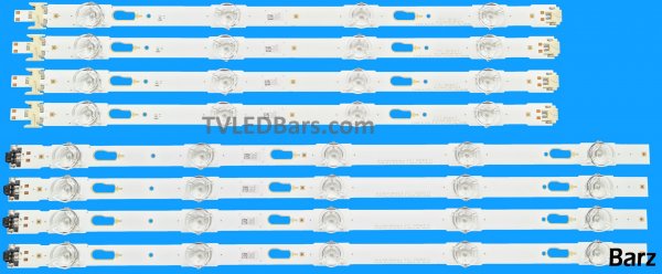 Barz LED Backlight Array Samsung BN96-39655A + BN96-39656A 40" V6DU-400DCA-R2 + V6DU-400DCB-R2 10pcs