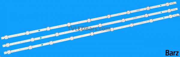 Barz LED Backlight Array Vestel VES390UNDA-2D-N11 N12 Vestel 39" DRT VNB A+ B-Type 17DLB39VER1 2xA 1xB