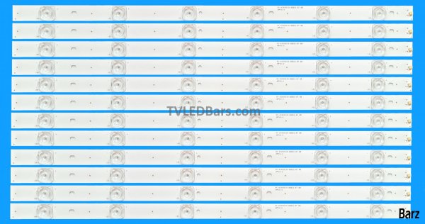 Barz LED Backlight Array Sharp 49" LY.4KE02G001 LY.4YE01G001 LC.48U12G001 HWV4951Y HWV4953-01Y HWV4951-05C HWV4951-11C RF-AJ490E30-0601S 10pcs