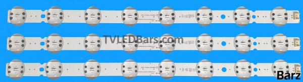 LG LED Backlight Array LG AGM76191801 43" HC430DQG-SLUR2 -SLUR1 SSC_43UK65(LGD)_8LED_SVL430A62 3pcs