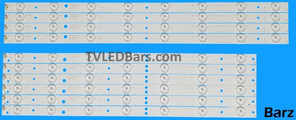 Barz LED Backlight Array JVC LT-48C540 48" LSC480HJ01-8 LED48D8-ZC14-01 LED48D7 10pcs