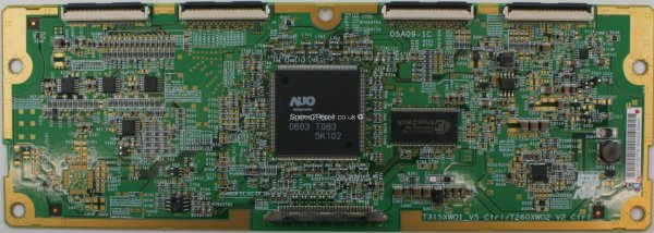 Bauer XT32 - LVDS - 55.31T01.087 - 05A09-1C - T315XW01_V5 Ctrl - T260XW02 V2 Ctrl