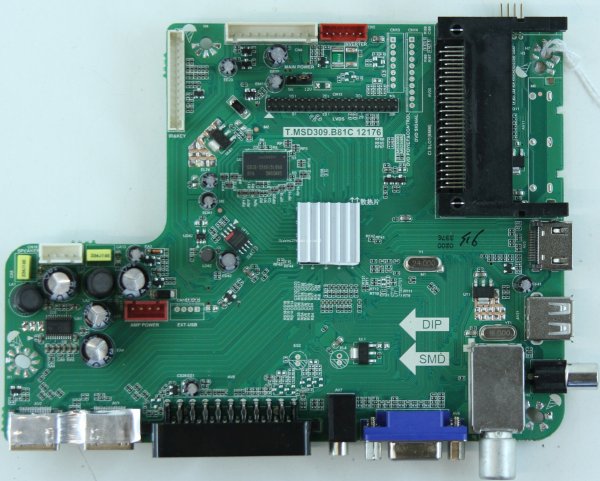 Blaupunkt BLA-50/204I-GB-5B-FHBKU-EU - Main AV - T.MSD309.B81C 12176 - 4502087 - V500HJ1-LE8