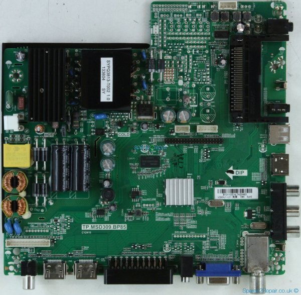 Blaupunkt 39/210I-GB-5B-FHBCUP-UK - Main Board - B13110514 - TP.MSD309.BP85 C12415 - 4501995