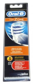 Braun Tooth Brush - Eb30-3 Oral B Trizone Tooth Brush Heads X3 Eb30