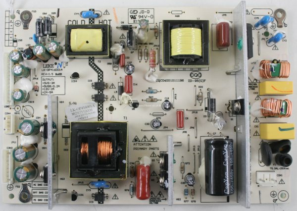 Bush BLCD32H8 - PSU - LK-OP416001A - REV:05 - CQC04001011196 - ZD-95(G)F