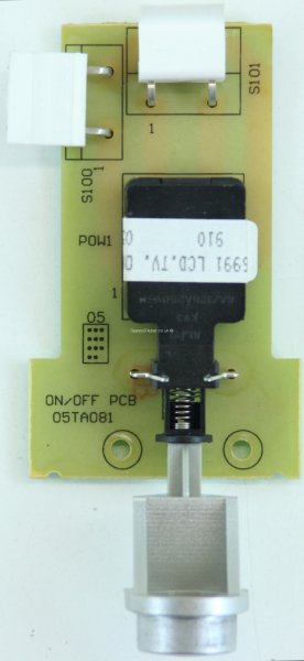 Bush LCD27TV006HD - Power Switch - ON-OFF PCB 05TA081
