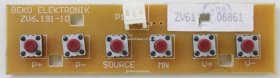 Bush IDLCD26TV07HD - Buttons - ZV6.191-10 Bush IDLCD26TV07HD - Buttons - ZV6.191-10