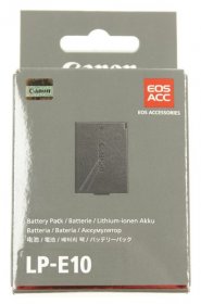 Canon Digital Camera Battery - Lp-e10 Canon Li-lon Accu Lp-e10
