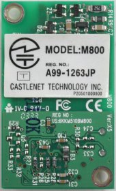 CastleNet - Modem - M800 - A99-1263JP