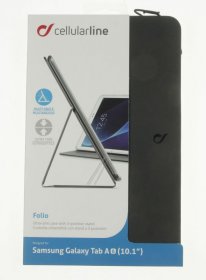 Cellular Line Tablet pc Bags-cases - Foliogtaba101k Ultra Slim Case With 3 Position Stand For Galaxy A