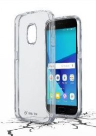 Cellular Line Leather Bag Gsm - Clearduogalj517t Clear Duo Backcover Transparent FÜr Samsung Galaxy J5 (2017)